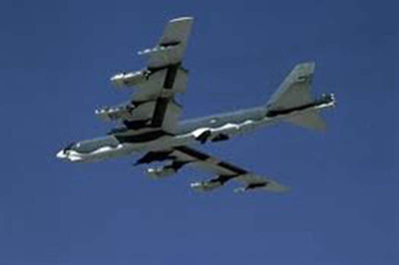 美國B-52戰略轟炸機。圖／取自美軍網頁