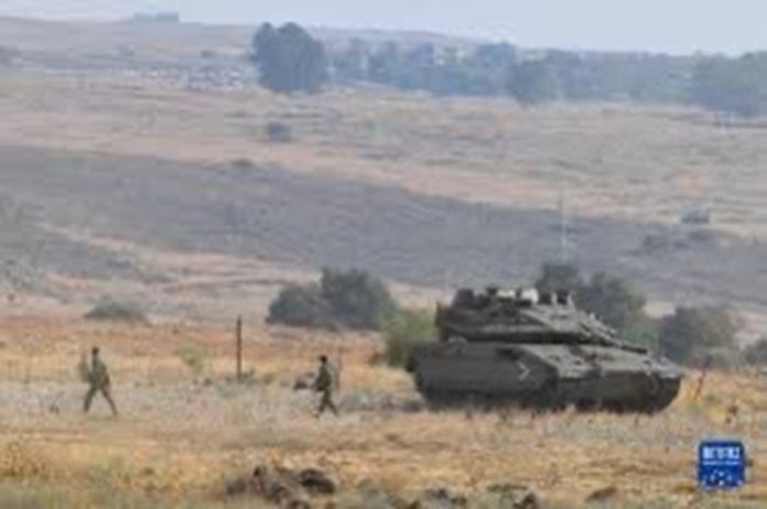 以色列國防軍傳出砲擊埃及哨所。圖／取自新華社