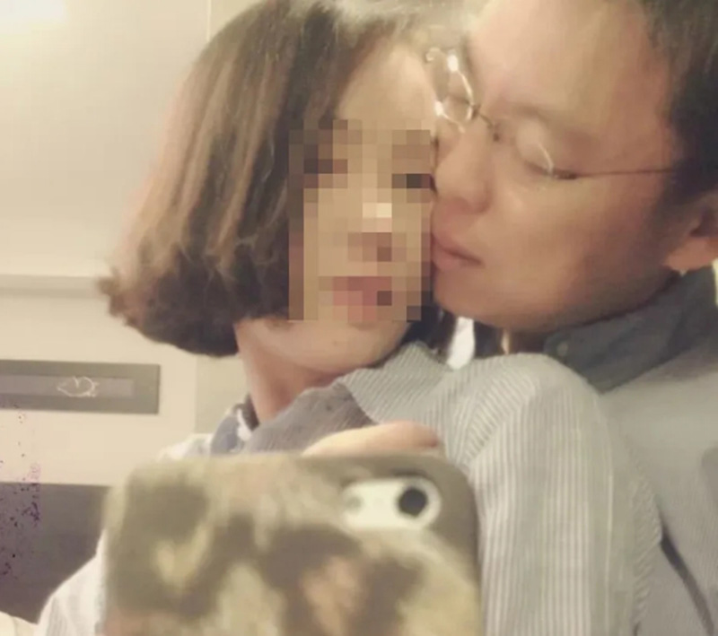 民進黨立委趙天麟被爆出與中國女子外遇，激吻、相擁鹹濕照片大量曝光。圖／讀者提供