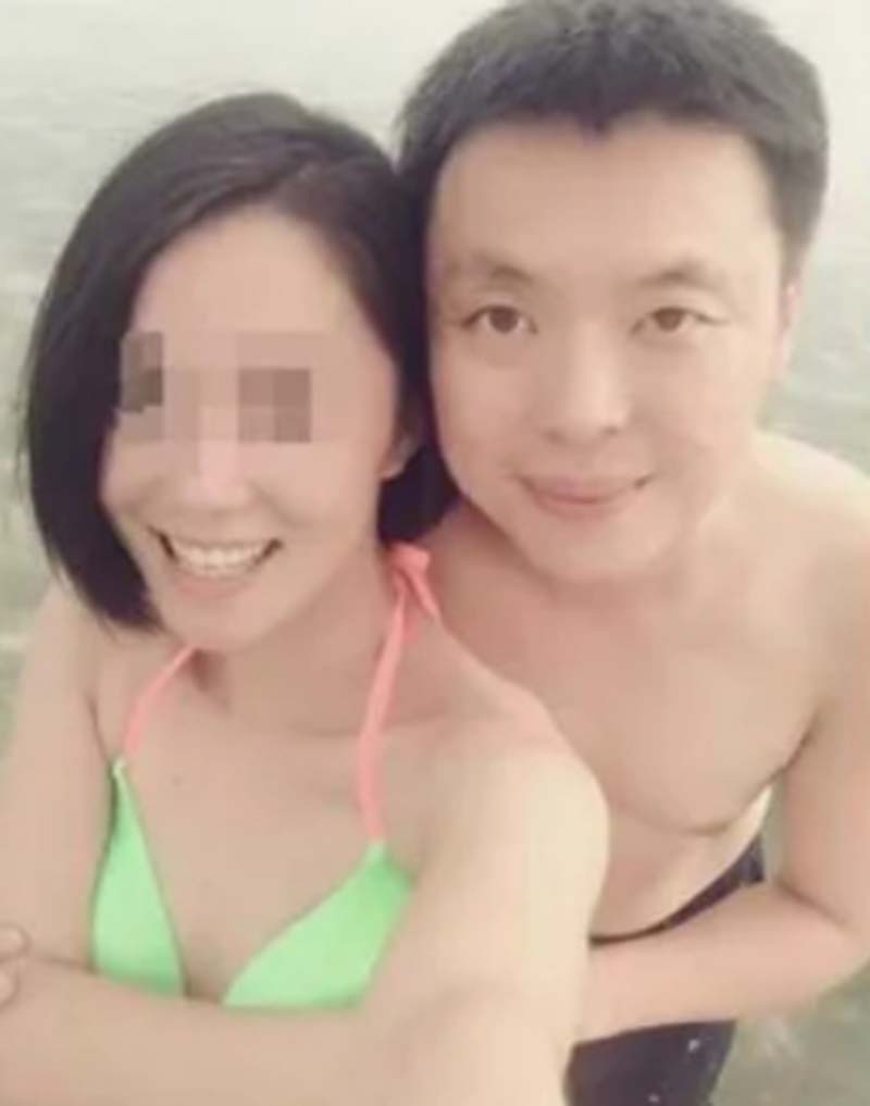 民進黨立委趙天麟被爆出與中國女子外遇，激吻、相擁鹹濕照片大量曝光。圖／讀者提供