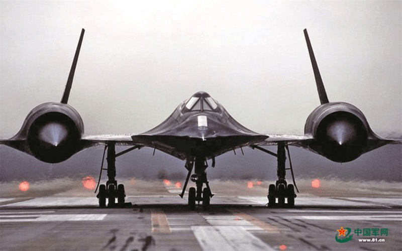 黑鳥偵察機的主要材料是航空鈦合金。圖／中國軍網