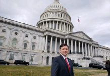 台灣連線成員強生當選美國眾議院議長 政治評論員張競問外交部「事前有掌握嗎?」 美國新任眾議院議長強生。圖/強生推特