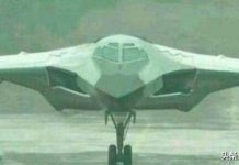 美軍的B-21初登場 大陸轟-20還披著面紗 央視曝光的疑似轟20畫面。(取自截圖)