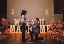 女歌手被男友求婚牽手 違法遭逮捕 馬來西亞穆斯林女歌手在IG平台上傳一張被男友求婚的照片惹爭議。圖/取自Instagram