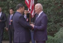 拜習會後美中關係堅定強化 圖/擷取自NHK電視台