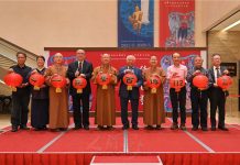 「傳百藝‧匠一心」傳統匠師協會會員大展佛館開幕 「傳百藝‧匠一心─中華民國傳統匠師協會會員大展」,11月17日佛光山佛陀紀念館本館大堂開幕。圖/佛光山