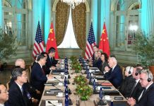 國戰會論壇/拜習會後 美中軍事對話「言和不言戰」 在APEC峰會期間,美國總統拜登與中國國家主席習近平會晤後,雙方宣布同意恢復高層軍事會談並重新開通總統熱線。