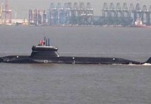 國戰會論壇/解放軍潛艦匿蹤技術 小步快走 中方039C潛艦的資料照。