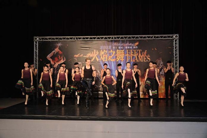 20231214-4 舞者訪竹北高中舞蹈交流。圖/新竹縣政府