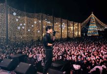 聽團逛市集!逾6萬人嗨翻中央公園 攤商美食秒殺完售 忙喊加倍備料! 高雄聖誕生活節首日 商圈業績衝翻倍 聽團逛市集!逾6萬人嗨翻中央公園。圖/高雄市政府新聞局