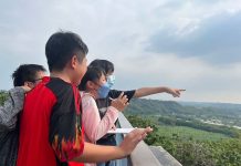 迎接2024!僅此一檔 南瀛天文館元旦連假招待全國朋友免費參觀展示館 暮光十分~望遠鏡送2023最後一道暮光。圖/台南市政府教育局