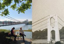 虎頭埤風景區的地標「虎月吊橋」的前世今生 圖/台南市觀光旅遊局