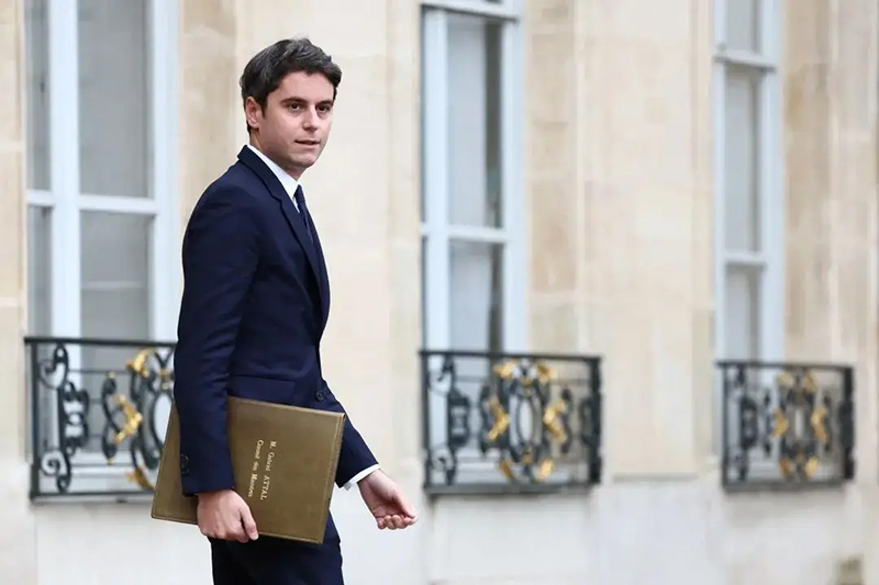 34歲 加布里埃爾．阿塔爾將接任法國新總理