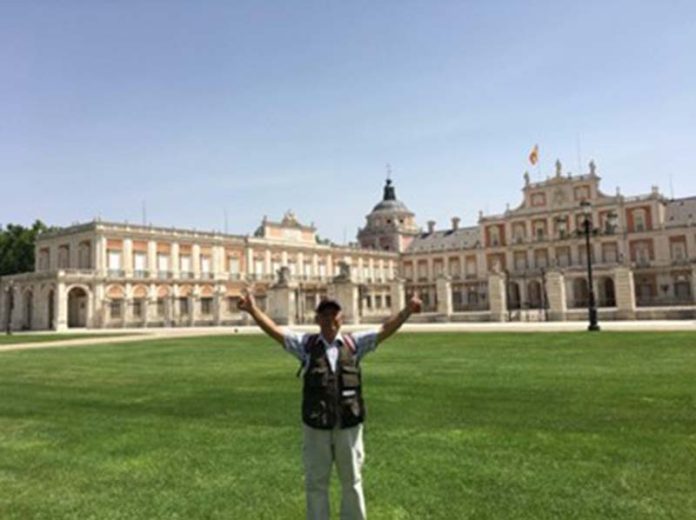 西班牙亞蘭菲斯（Aranjuez)皇宮、內部、天穹及長廊。圖／楊正寬