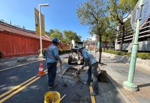 1月20日起學測登場 南市考場周邊禁挖 圖/台南市工務局