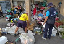 臺東縣環保局訪查輔導資源回收個體維護環境整潔衛生 共創環境與循環經濟雙贏 圖/臺東縣環境保護局