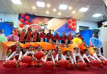 台東市公所辦理「2024甲辰迎春名家揮毫贈春聯」開幕式 圖/台東市公所