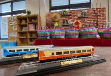 隆田Cha Cha文資園區新春活動大加碼 鐵道展呼應園區四鐵共構歷史 還抽超精美火車模型 圖/台南市文化局