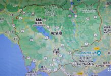 柬埔寨風土記 柬埔寨王國全圖。圖/Google map