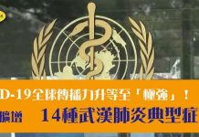 武漢悲歌 COVID-19全球傳播力升等至「極強」(網路)