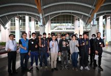 臺東縣首批94年次一年制新兵今入伍 縣長饒慶鈴至火車站歡送贈關懷小物鼓勵 新兵今入伍。圖/臺東縣政府