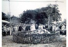 一段臺灣年輕人不可不知道的歷史 圖/擷取自網路,台灣人在日本皇民化鼓吹之下、焚燒祖先牌位