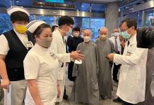 慈濟證嚴法師前往災區關懷災情 提供熱食及物資支援 花蓮403強震 慈濟證嚴法師前往災區關懷災情。