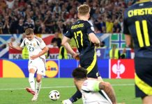 索博思絕殺進球 匈牙利1比0擊敗蘇格蘭 保住歐國盃晉級希望 圖/取自x.com/EURO2024