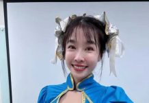 小嫻再扮春麗引回憶殺 網友讚「不老的電玩小魔女」 圖/小嫻臉書