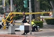 逃犯畏罪跳樓 19樓墜落身亡 圖/民眾提供