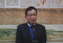 賴士葆駕車撞行人致歉 承擔全責 圖/攝自新聞影片