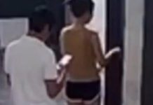 女子深夜返家遇險 男友健壯驚退歹徒 圖/翻攝自微博