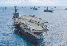 國戰會論壇/日本在亞太安全中「跳得最高」,應早日回歸正常(周忠菲) 日本在南海、台海行動頻繁,目的是通過在發揮日本在美國聯盟體系中,換取成為美菲「肩並肩軍演」成員的資格,實現日本對軍事安全政策的突破。圖為環太軍演資料照片。