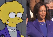 賀錦麗當美國總統?辛普森家庭神預言 圖/翻攝自@AlJean X、Vice President Kamala Harris臉書