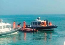 金門海域「三無漁船」翻覆案協商達成共識,兩岸展現善意 圖/金門海巡隊