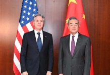 國戰會論壇/中美外長會 軍事與台獨戰略較量(周忠菲) 大陸外長王毅27日會見美國國務卿布林肯,強調中美繼續保持溝通,也提到布林肯會見時提及美方堅持一中政策。