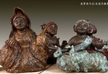 捻花微笑 連寶猜陶藝創作展在蒙藏文化館盛大登場 攝影/吳德亮