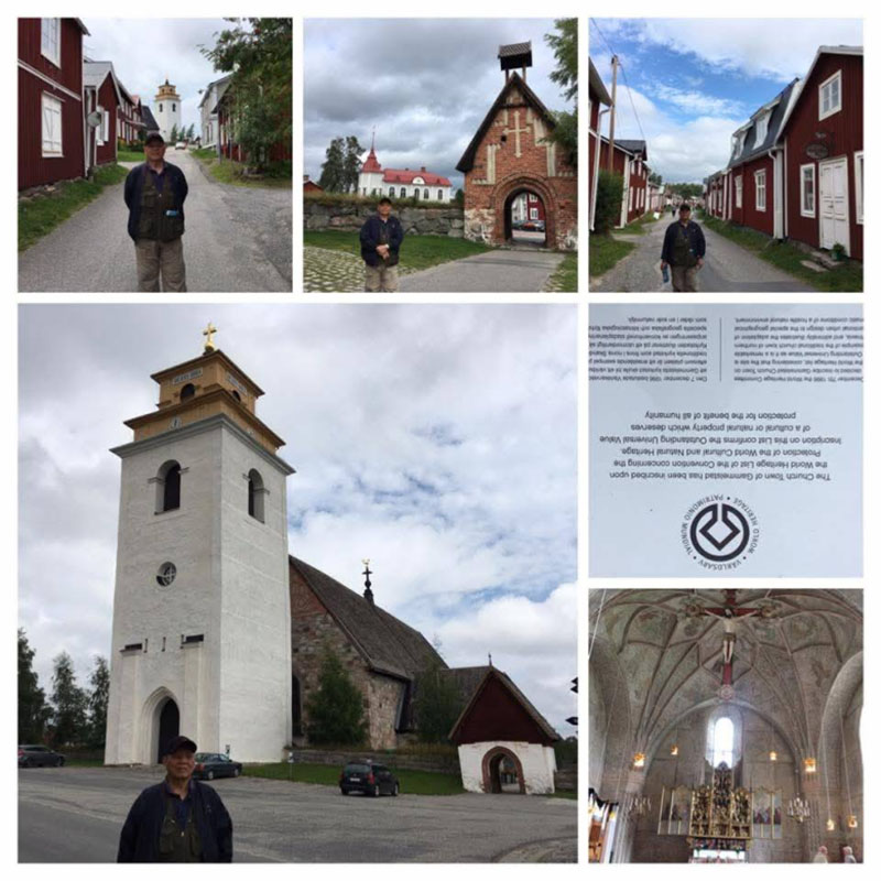 加默爾斯塔德教堂村世界文化遺產組圖(楊正寬)