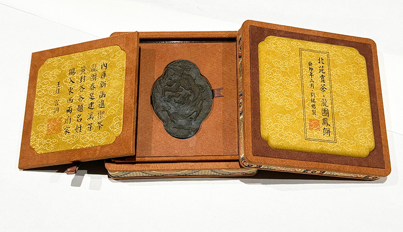 9/20宋代點茶現場展示風華再現的北院貢茶龍團鳳餅。攝影／吳德亮