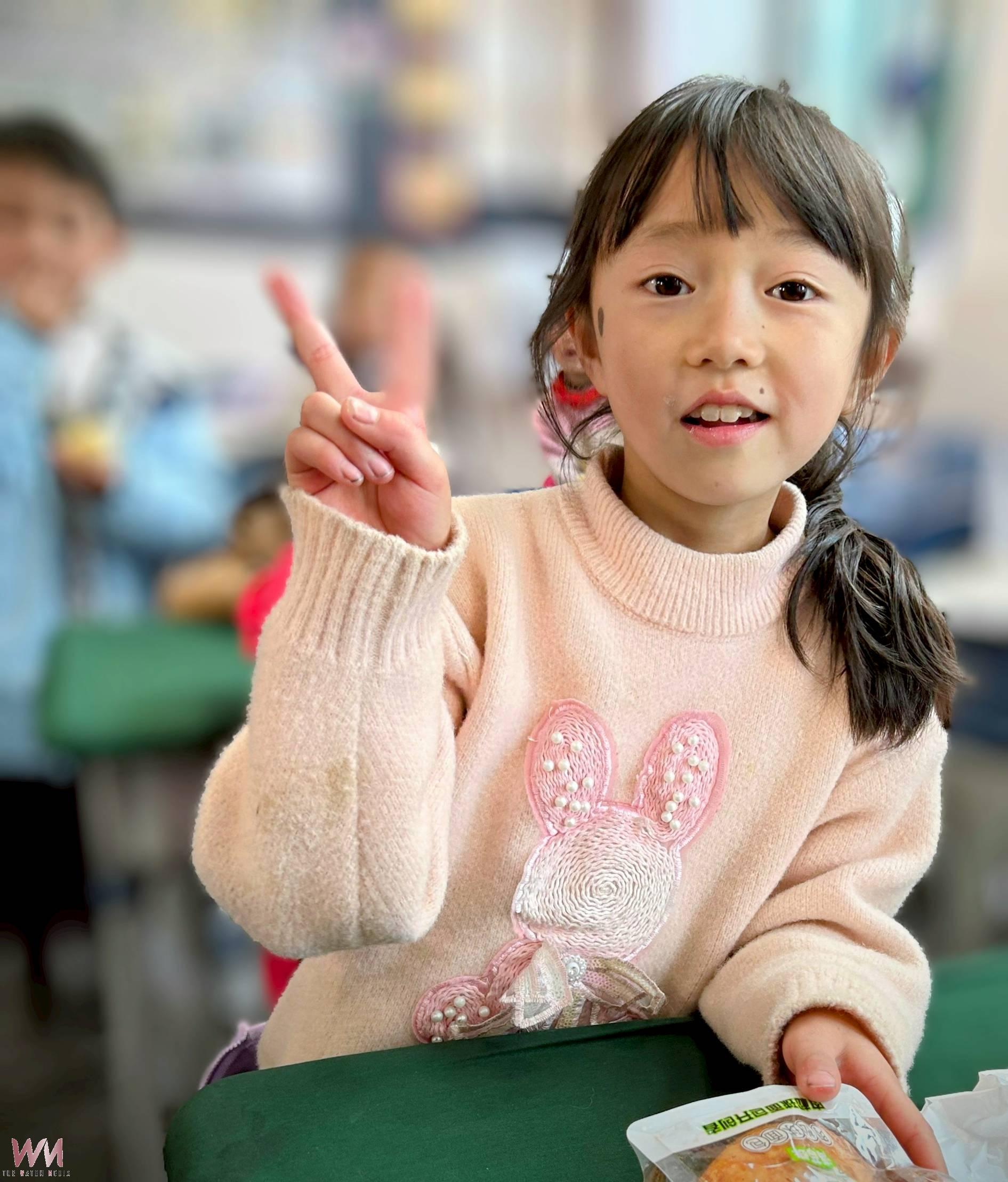 惦記著，那個北川的小小女孩