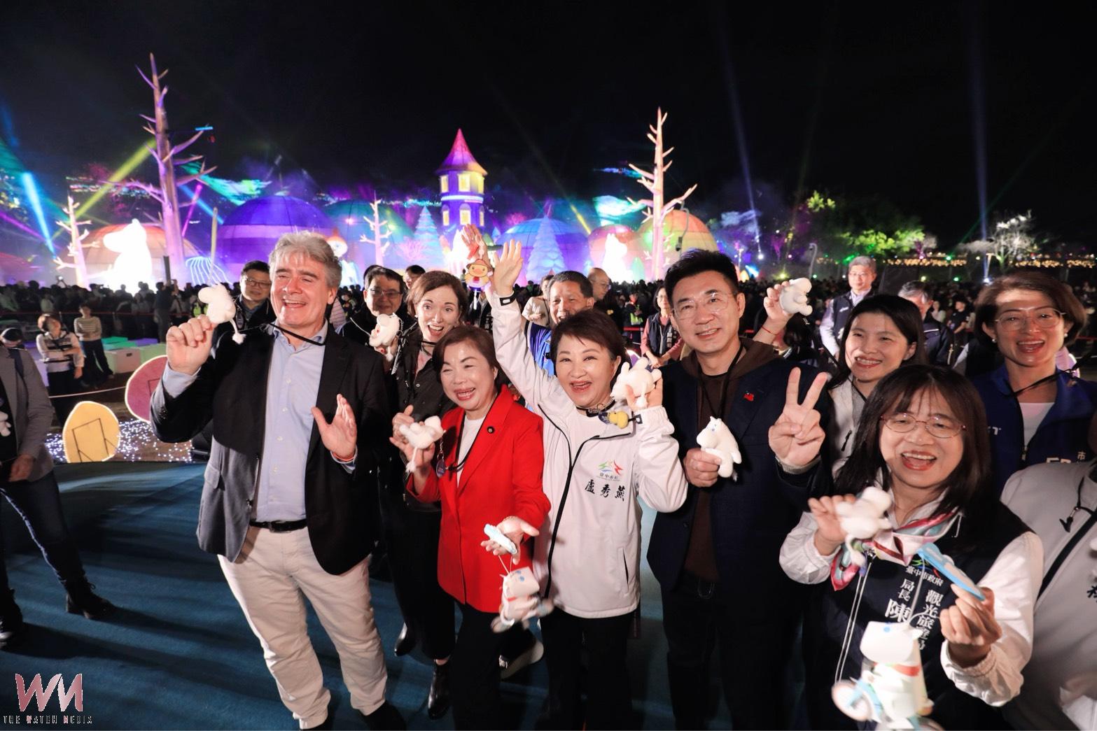 2026中台灣燈會登場　「極光下的姆明谷」點亮台中夜空 邀全民賞燈遇見幸福