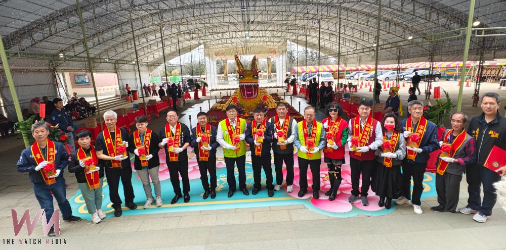 (有影片)/尖山顯濟殿「東山再起金磚龜」開光啟靈擲吉 植福祈安迎元宵