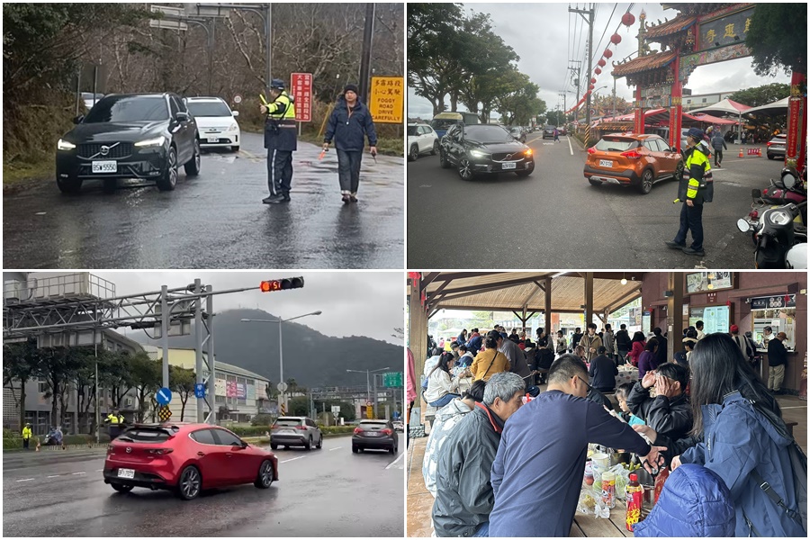 影音/大年初一走春拜廟 熱門宮廟景點人車湧現