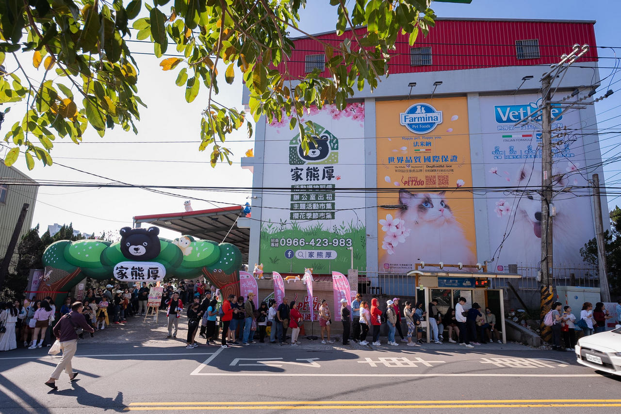 春櫻綻放迎新年！淡水【家熊厚】湧入人寵同遊人潮  「2026 Pet Zoo 櫻花市集－毛孩走春生活節」首日熱鬧登場  