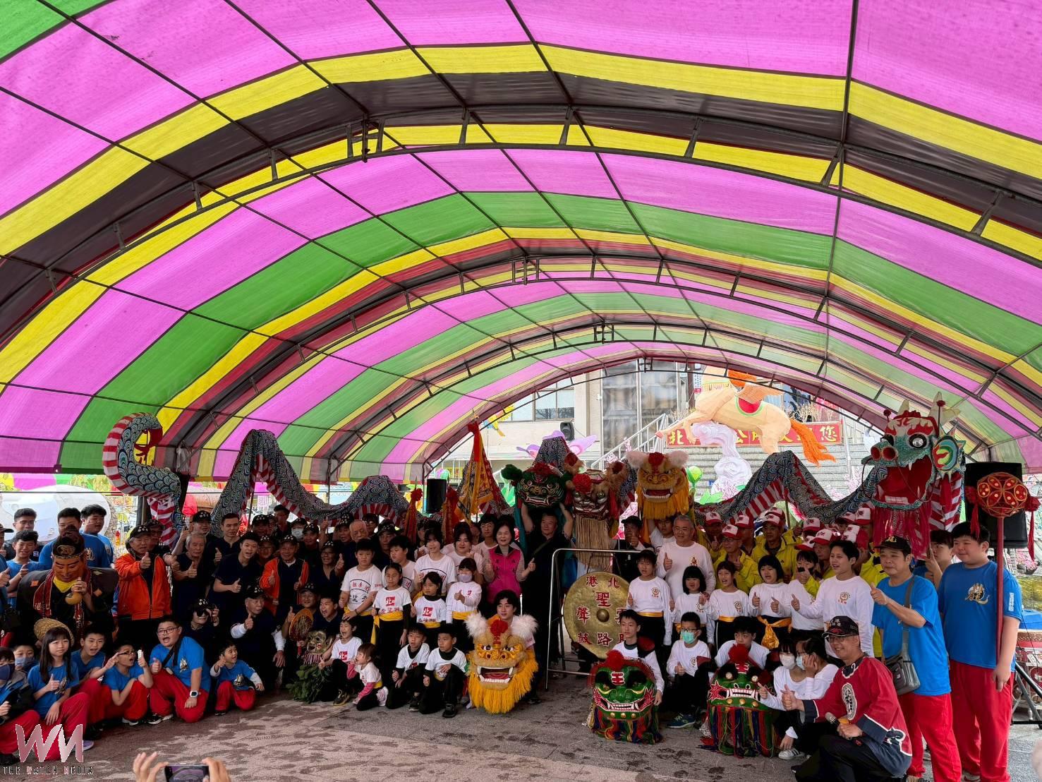 （有影片）／北港藝陣觀摩匯演登場　傳統陣頭齊聚展風華