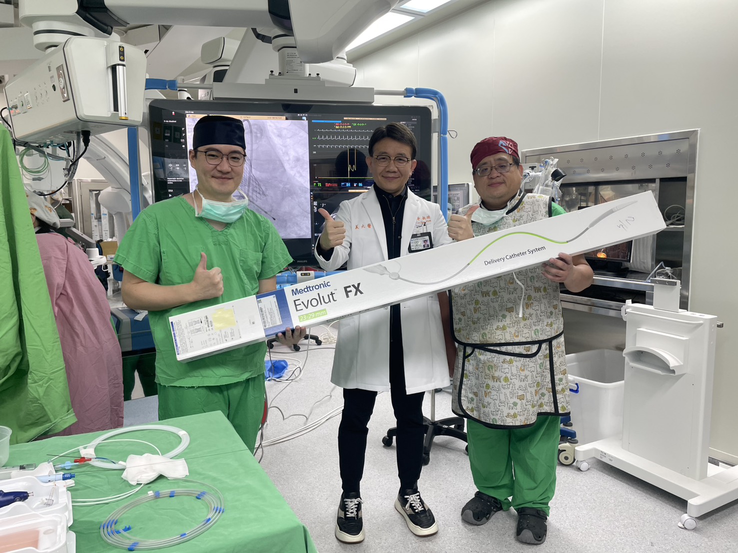義大醫院心臟血管醫學中心TAVI微創救命