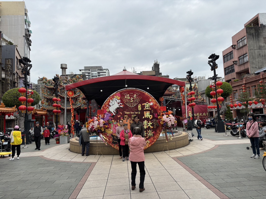 桃園景福宮文化季踩街熱鬧登場　警方攜守望相助隊維護交通