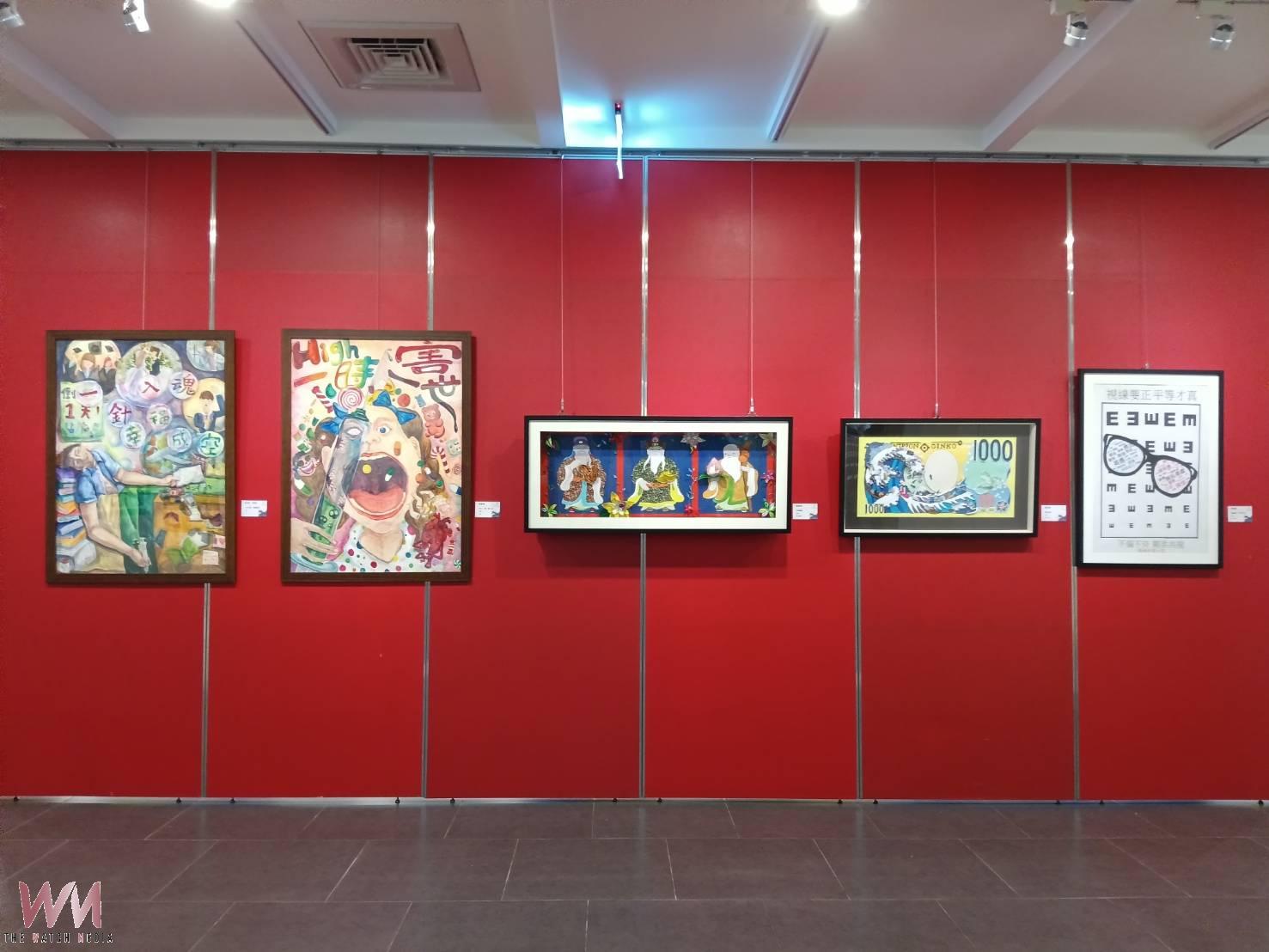 雲林縣元長國中美術班第十屆畢業成果展《拾光》北港文化中心登場