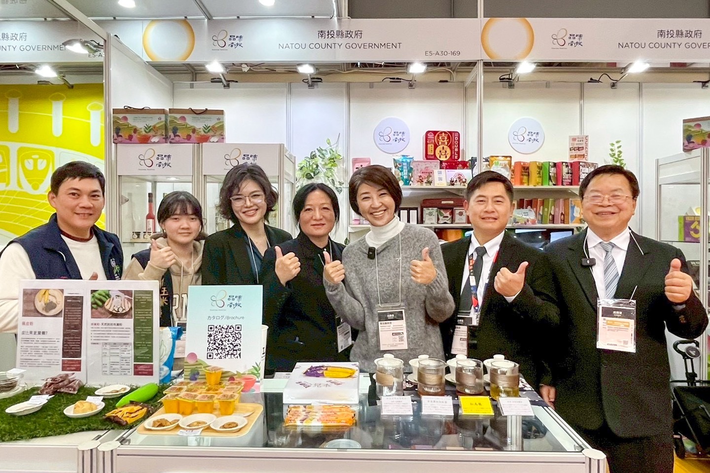 許淑華領軍「品味南投」征戰東京食品展！30家優質品牌強勢外銷日本