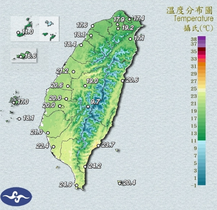 影音/38婦女節白天氣溫稍回升 39冷氣團南下北部東北部轉冷